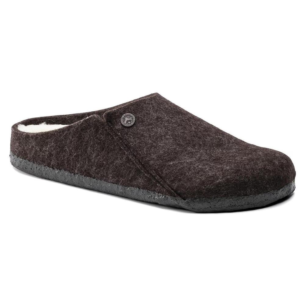NEW BIRKENSTOCK men's zermatt shearling true slipper in mocha